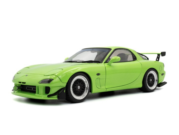 S1810606 Solido Mazda RX7 FD3RS Solido Works Neon Green 1999 1:18