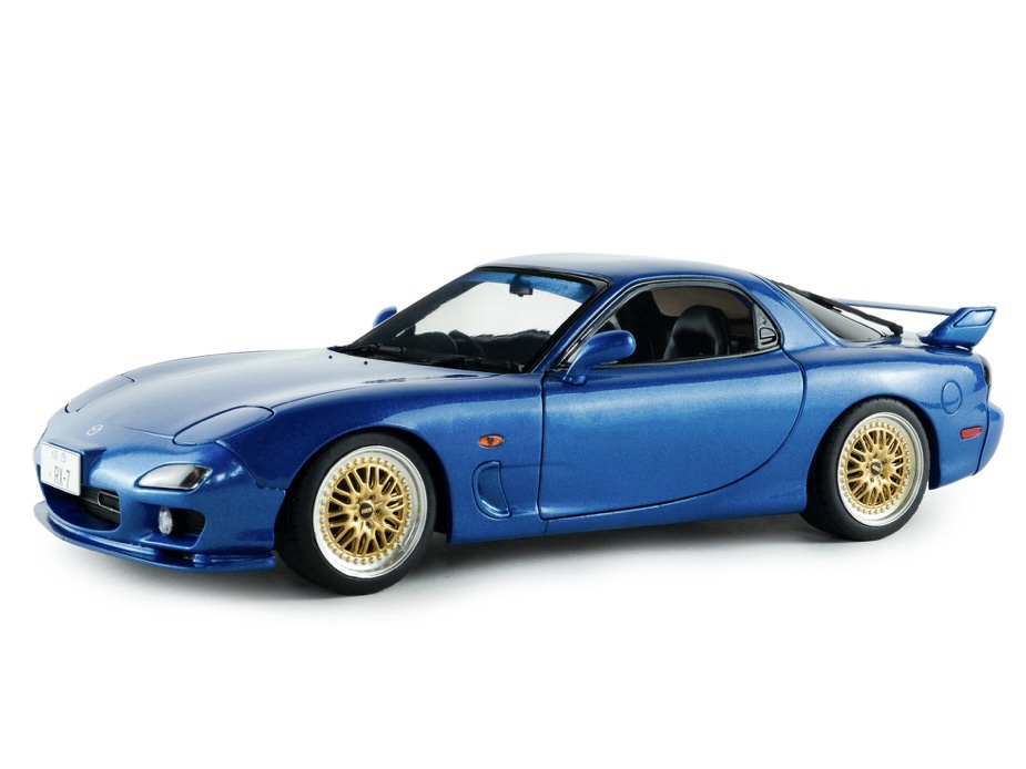 S1810611 Solido Mazda RX7 FD3S Innocent Blue Mica 1999 1:18