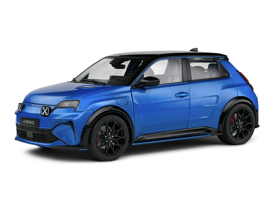 S1812601 Solido Alpine A290 GTS Bleu Alpine 2024 1:18
