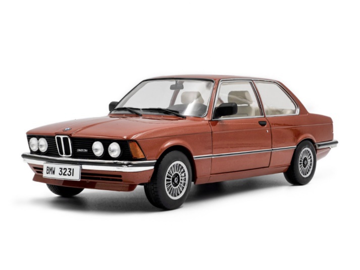 S1812802 Solido BMW E21 323I Kastanienrot Metallic 1980 1:18
