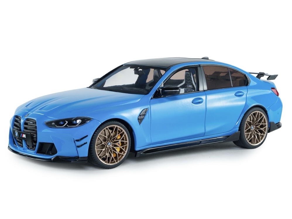 S1814303 Solido BMW M3 Performance Parts Daytona Beach Blue 2024 1:18