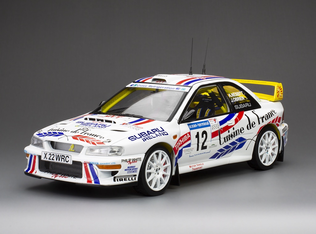 5752 Sun Star Subaru Impreza S6 WRC ’00 #12 A.Nesbitt-J.O’Brien Winner Jim Clark Memorial Rally 2002 1:18