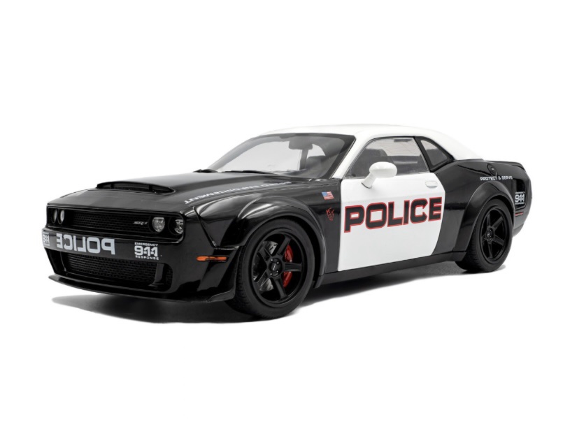 S1805715 Solido Dodge Challenger Demon Highway Police 2023 1:18