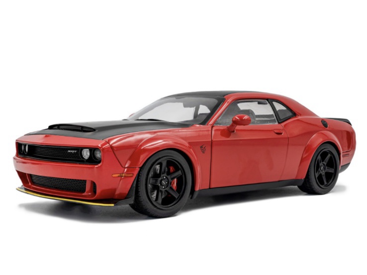 S1805718 Solido Dodge Challenger Demon Tor Red 2023 1:18
