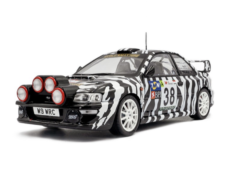 S1807409 Solido Subaru Impreza S5 WRC99 Tap Rally Portugal 2001 #38 Heath/Lancaster 1:18