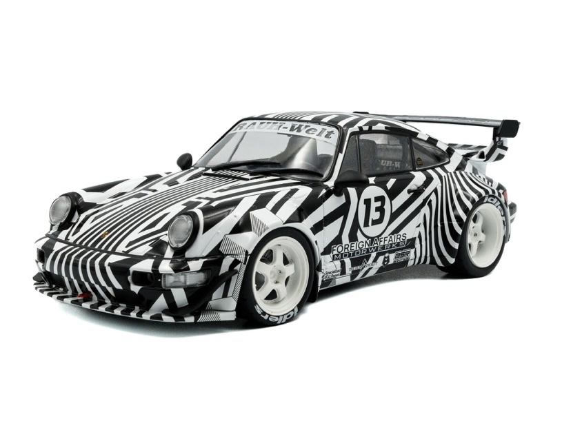 S1807513 Solido Porsche RWB Bodykit The Zebra 2022 1:18