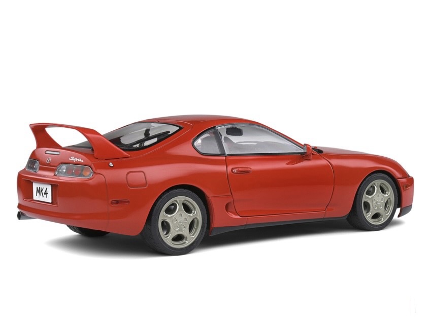 S1807601 Solido Toyota Supra MK4 A80 Renaissance Red 1993 1:18 — изображение 4