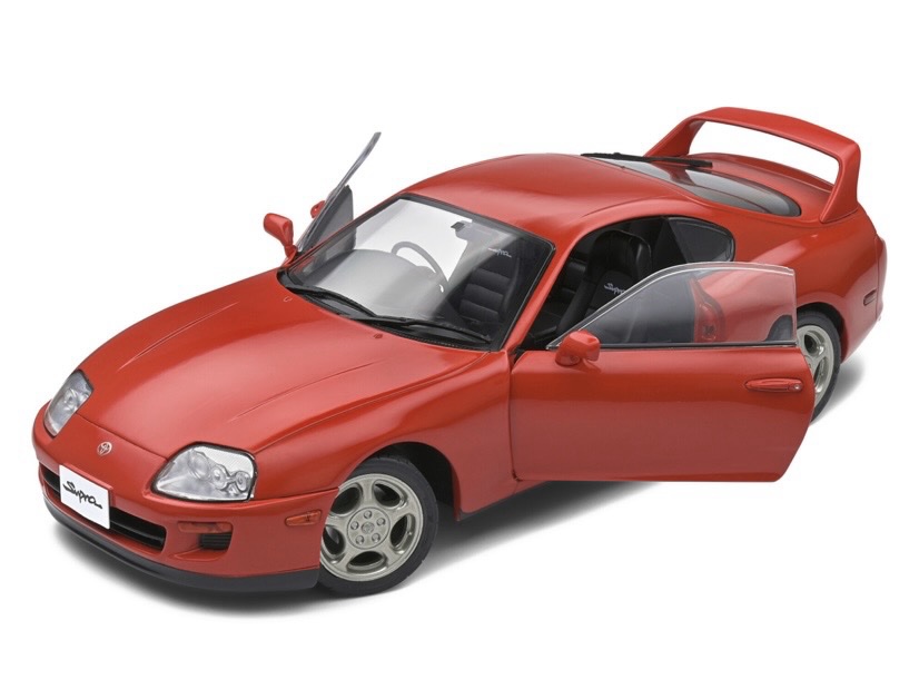 S1807601 Solido Toyota Supra MK4 A80 Renaissance Red 1993 1:18 — изображение 7