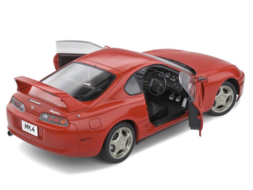 S1807601 Solido Toyota Supra MK4 A80 Renaissance Red 1993 1:18 — изображение 8