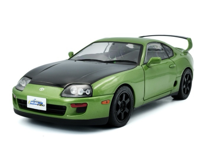 S1807608 Solido Toyota Supra MK4 A80 Solido Works Green 1993 1:18