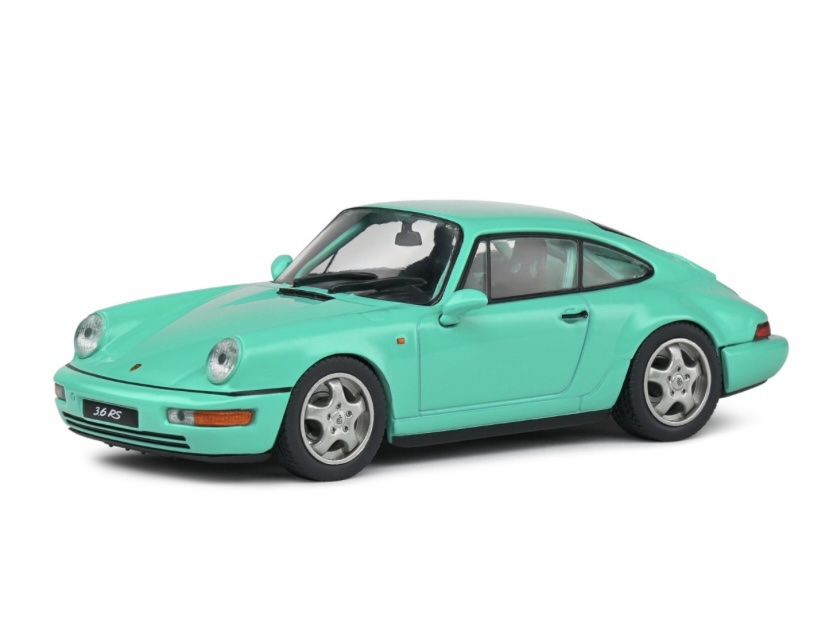 S4312904 Solido Porsche 964 RS Clubsport Mint Green 1994 1:43