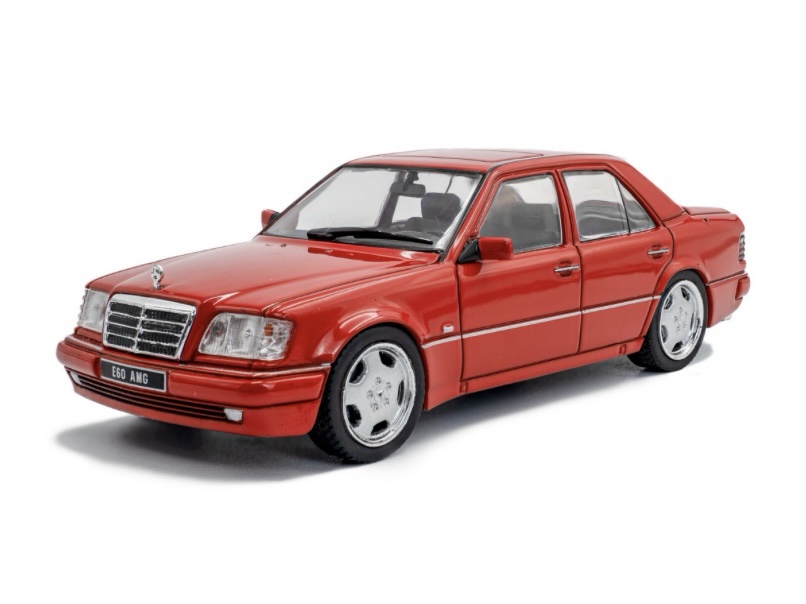 S4313204 Solido Mercedes Benz W124 E60 AMG Signal Red 1994 1:43